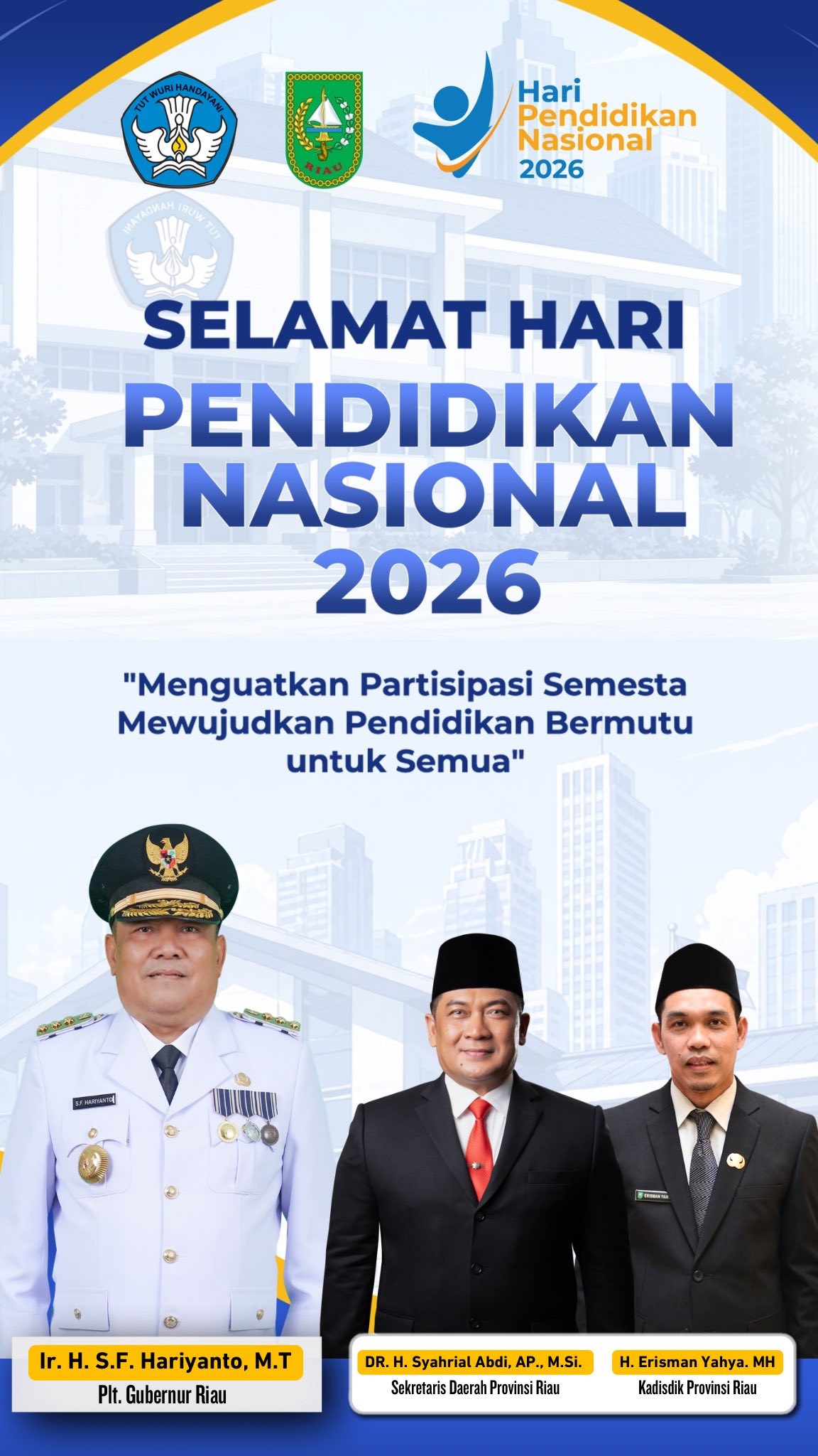 Iklan Hardiknas Pemprov Riau 2026